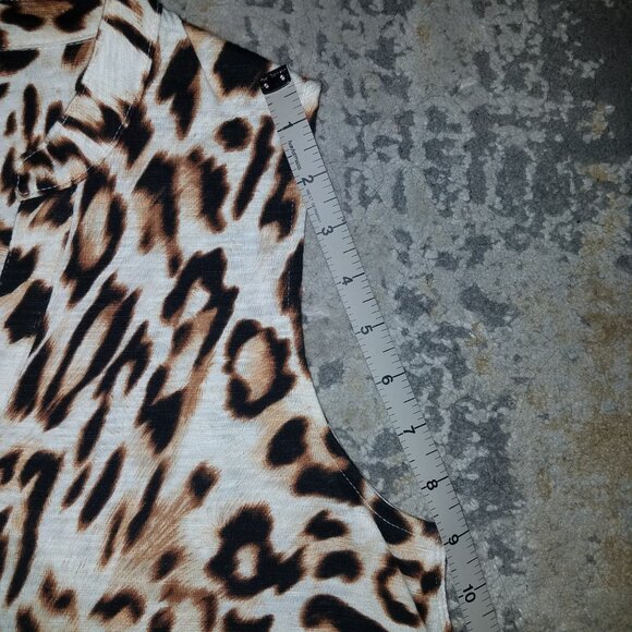 Chico's Cheetah Tank, Women's 0 - Picture 10 of 12